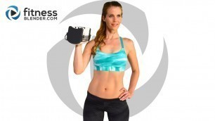 '52 Minute Intense Fat Burning Cardio Intervals and Butt and Thigh Workout'