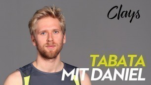 'CLAYS LIVE: Tabata mit Daniel 16.05.2020'