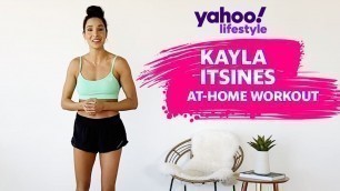 'Kayla Itsines at-home BBG legs workout for Yahoo Lifestyle Australia'