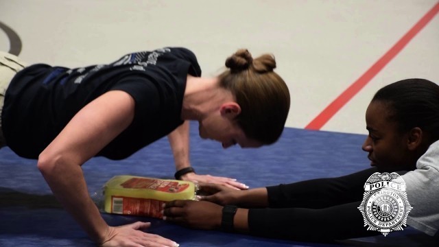 'Law Enforcement Fitness Test - Push-ups'