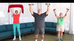 'Uptobefit Senior Health Workout Routine EP2 - Upper Body'
