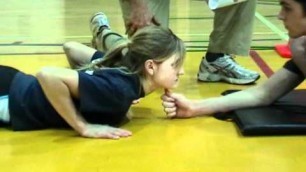 'Fleming College - Fit I - Police Foundations - Push-up test for females'