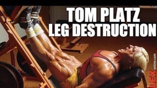 'Tom Platz High Volume Leg Destruction Workout | Celebrity Fitness Workout Ep.4'