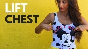 '5 Targeted Exercises to Lift Your Chest | Natural Breast Lifting Workout'