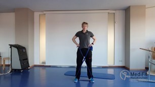 'MediFit Übungen für Rücken + Bauch - mit dem Theraband'