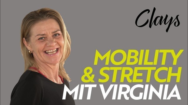 'CLAYS LIVE: Mobility & Stretch mit Virginia am 20.11.20'