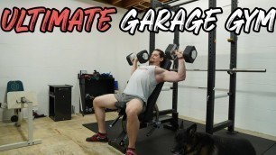 'The BEST Garage Gym (My home gym setup)'
