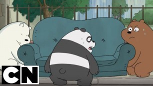 'We Bare Bears | Bears at the Gym | Cartoon Network'