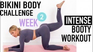 'INTENSE Booty & Leg Workout | Bikini Body Challenge - Week 2!'
