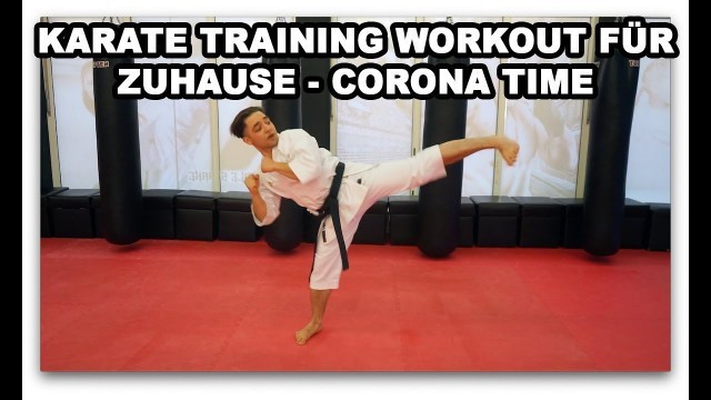 'Karate Training Workout für Zuhause'