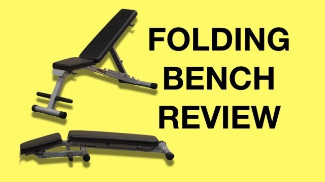 'Best Adjustable Foldable Exercise Bench Review (Garage Gym Equipment)'