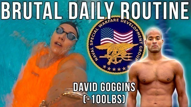 'I followed David Goggings Pre NAVY SEAL routine… *3000 CALORIE BURN*'