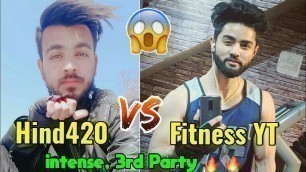 'super intense & 3rd party- Hind Gaming vs Fitness Gaming | 420 Soldier RoarYT vs Fitness, Kargar YT'