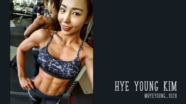 'Hye Young Kim - Beautiful Korean fitness girl'