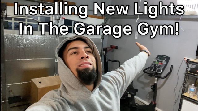 'Installing Better Lighting in the Garage Gym | How To'