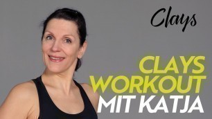 'CLAYS LIVE: Clays Workout mit Katja 15.05.2020'