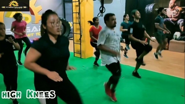 '7min TABATA NON STOP WORKOUT || Fitness Garage'