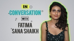 'Fatima Sana Shaikh reveals her fitness mantra, fashion favourites and more | Miss Kyra'