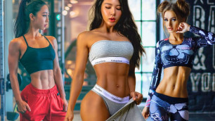 'Korean Fitness Girls Workout Motivation 2020'