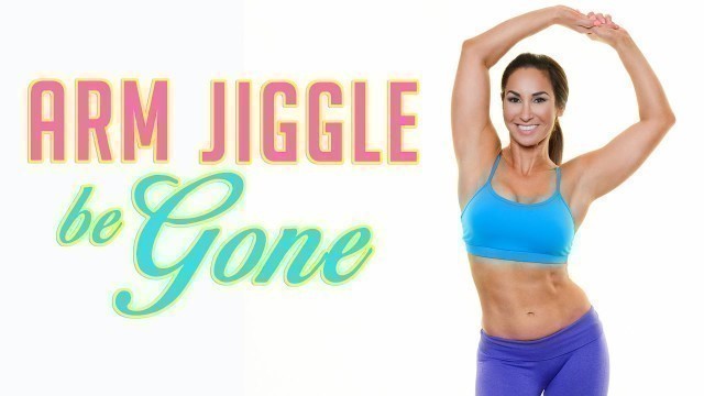 'Arm Jiggle Gone - Back of the Arm Workout | Natalie Jill'