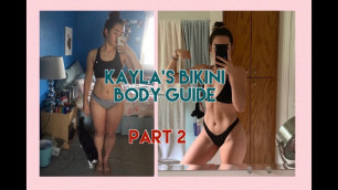'KAYLA\'S BBG REVIEW | Part 2: Final Before and Afters, My Thoughts, & Favorite Post-Workout Smoothie!'