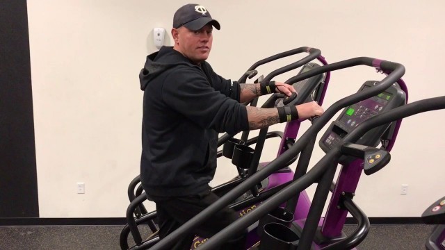 'Planet Fitness Stair Master Machine - How to use the stairmaster machine at Planet Fitness'