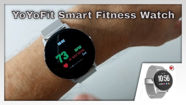 'YoYoFit Smart Fitness Watch with Heart Rate Monitor,  Fitness Activity Tracker UNBOXING QUICK REVIEW'