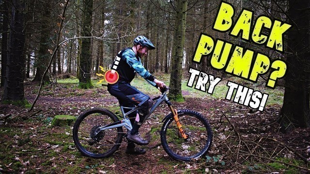 'HOW TO REDUCE BACK PUMP/PAIN while BIKING | MTB/CYCLING #1'