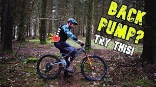'HOW TO REDUCE BACK PUMP/PAIN while BIKING | MTB/CYCLING #1'