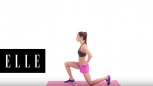 'Full Body Workout with Kayla Itsines: Legs Circuit | ELLE'