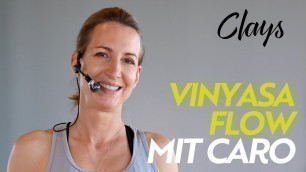 'CLAYS LIVE: Vinyasa Flow Yoga mit Caro'