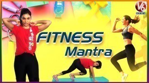 '20 Minutes Body Workout For Extreme Fitness By Spatika | Fitness Mantra | V6 Telugu News'