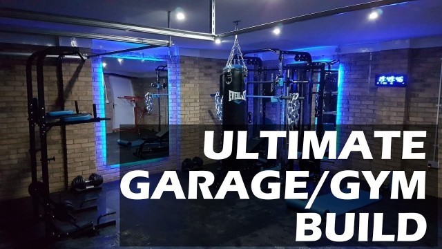 'Ultimate Garage Gym Build - Home Gym for under £4k'