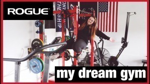 'ULTIMATE GARAGE GYM TOUR 2020 - My Dream Garage - Lots of Rogue'