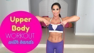 'Upper Body Resistance Workout | Natalie Jill'