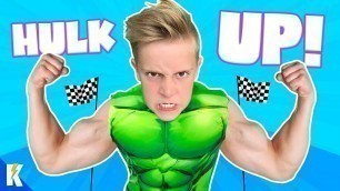 'Hulk Up and Get Fit!! Superhero Fitness Challenge for Kids | KIDCITY'