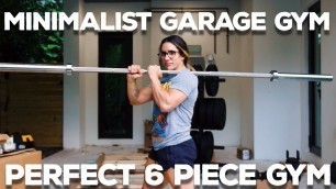 'My Minimalist Garage Gym |  6 Essential Items'