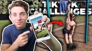 'I Tried VIRAL TikTok FITNESS CHALLENGES (Can You Do These?)'