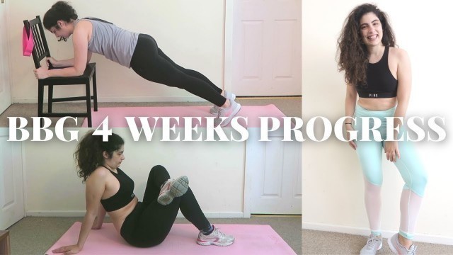 'Kayla Itsines BBG 4 Weeks Progress And Update: Weight Loss, Review And Body Transformation'