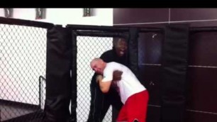 'NBA legend John Salley vs. UFC fighter Sean \"Pimp Daddy\" Pierson at Rev MMA'