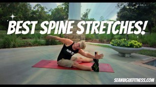'Beginner Spine Stretches - Basic Exercises to Stretch your Spine - Sean Vigue Fitness'