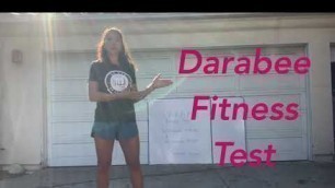 'Darabee Fitness Test Tutorial'