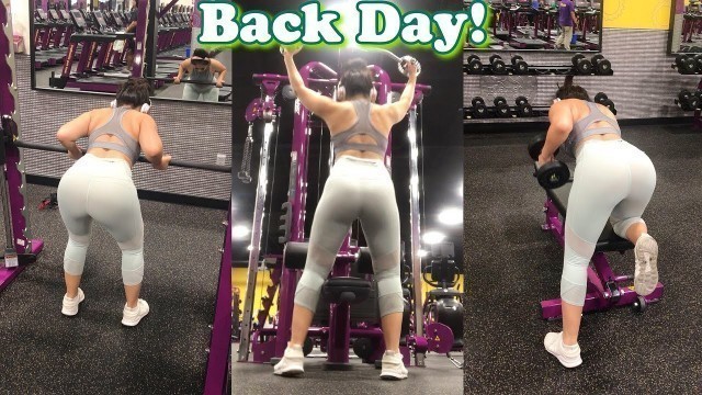 'BACK WORKOUT For That HOURGLASS Shape! | Planet Fitness'