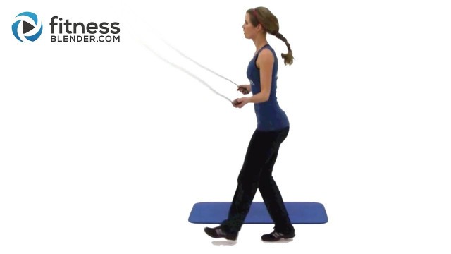 'Jump Rope Workout Routine - Intense Home Cardio & Toning Exercises'