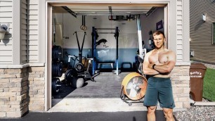 'Awesome Budget CrossFit Garage Gym Walkthrough'