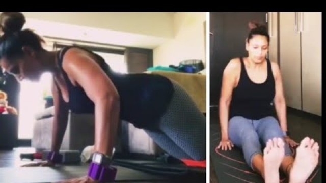 'Bipasha Basu Workout Video: fitness during Lockdown'
