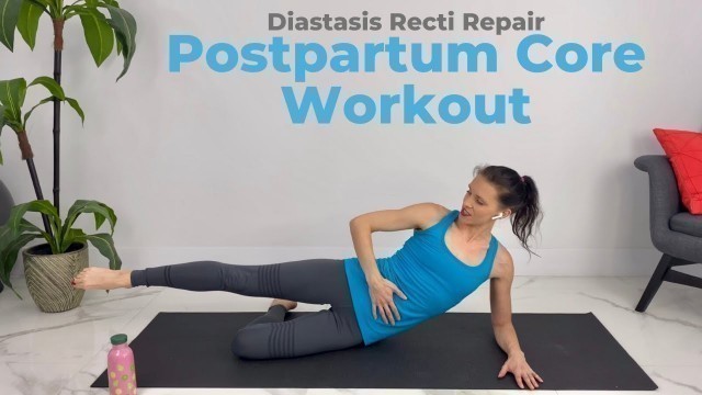 'Best Exercises for Diastasis Recti - Postpartum Ab Workout'