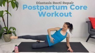 'Best Exercises for Diastasis Recti - Postpartum Ab Workout'