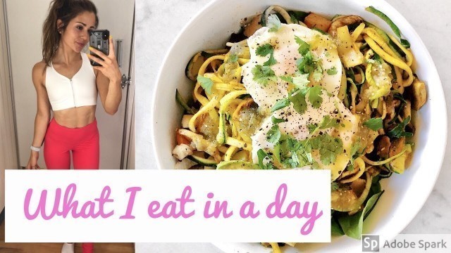 'WHAT I EAT IN A DAY | HEALTHY MEAL IDEAS | Kora Fitness clothing'