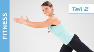 'Optimaler Fitness Fatburner BBP für Anfänger  (2/2) -  Abnehmen für zuhause - Fit mit Anna - HD'